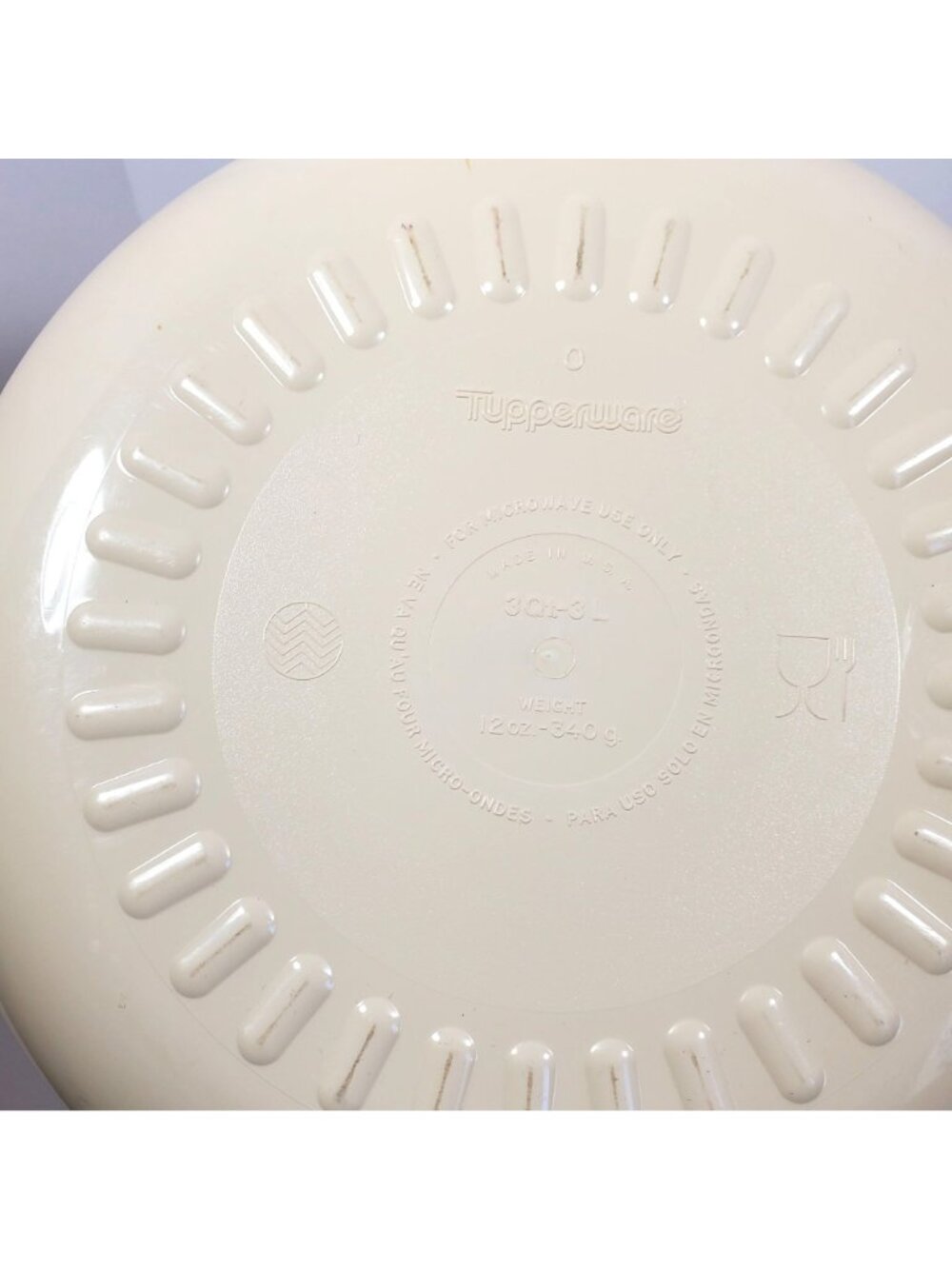 Tupperware Stack Cooker Almond Beige 3, 1 3/4, 1 Quart Lot Barely Used w Manual - Picture 4 of 13